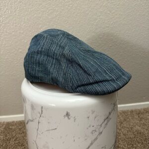 Broner Men’s Blue Newsboy Hat Size Large